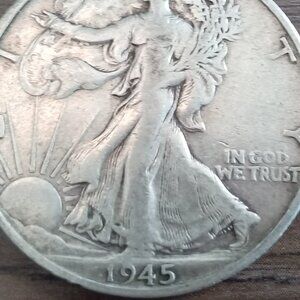1945 S Walking Liberty Half - 90% Silver